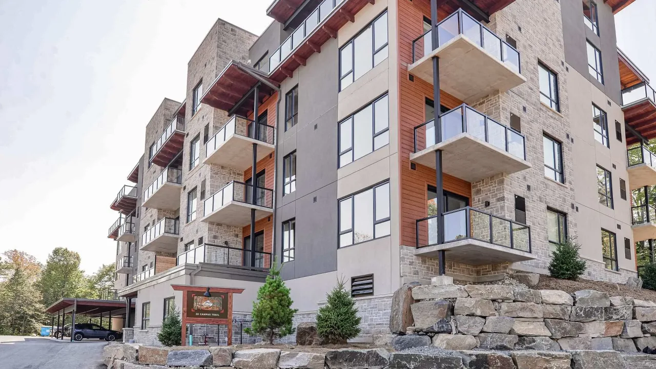 The Emily condo building exterior