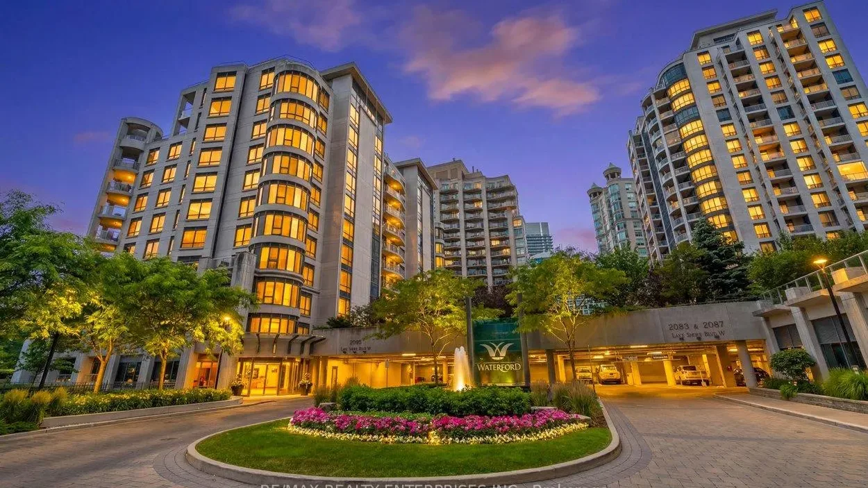 The Waterford condo building exterior