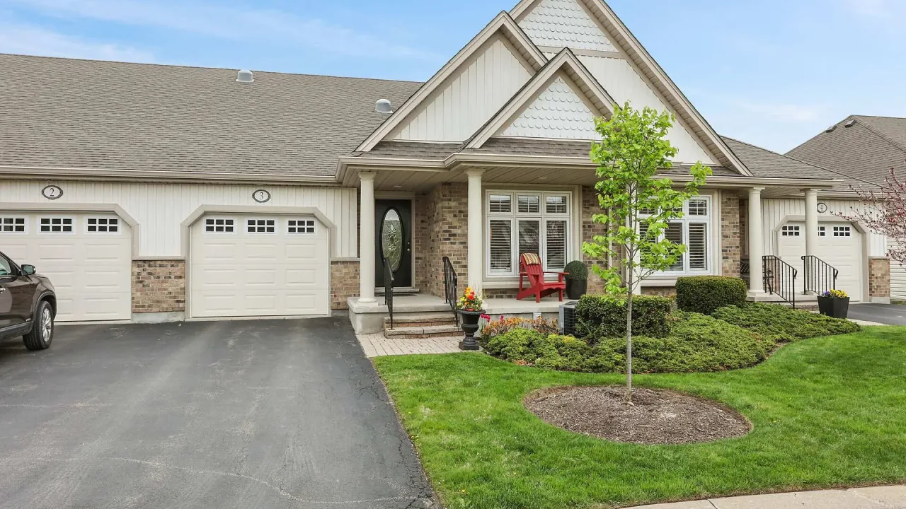 Orchard Park condo building exterior