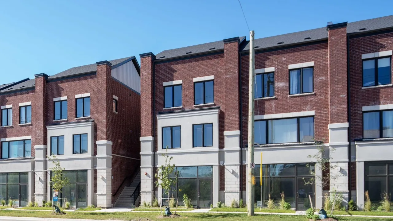 Cachet Bradford Urban Towns condo building exterior