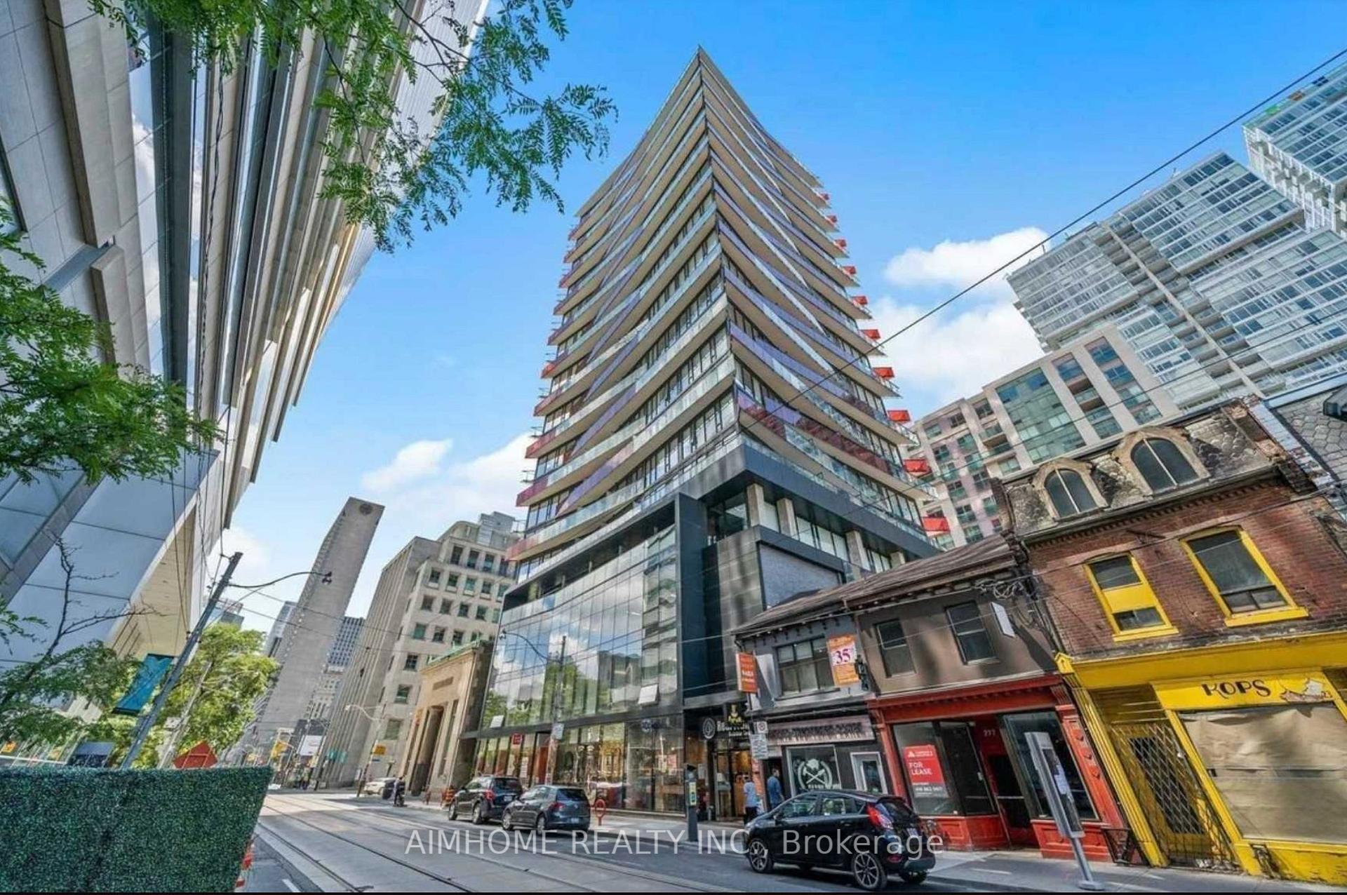 Front of Unit 708, 215 Queen Street W