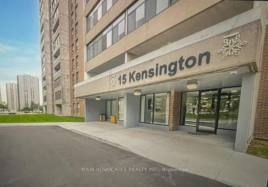 Front of Unit 411, 15 Kensington Road