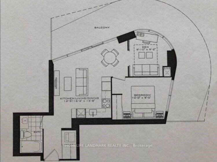Front of Unit 4911, 11 Wellesley Street W