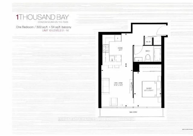 Photo 10 of Unit 1310, 57 St Joseph Street, Toronto, Bay Street Corridor — HOMEH