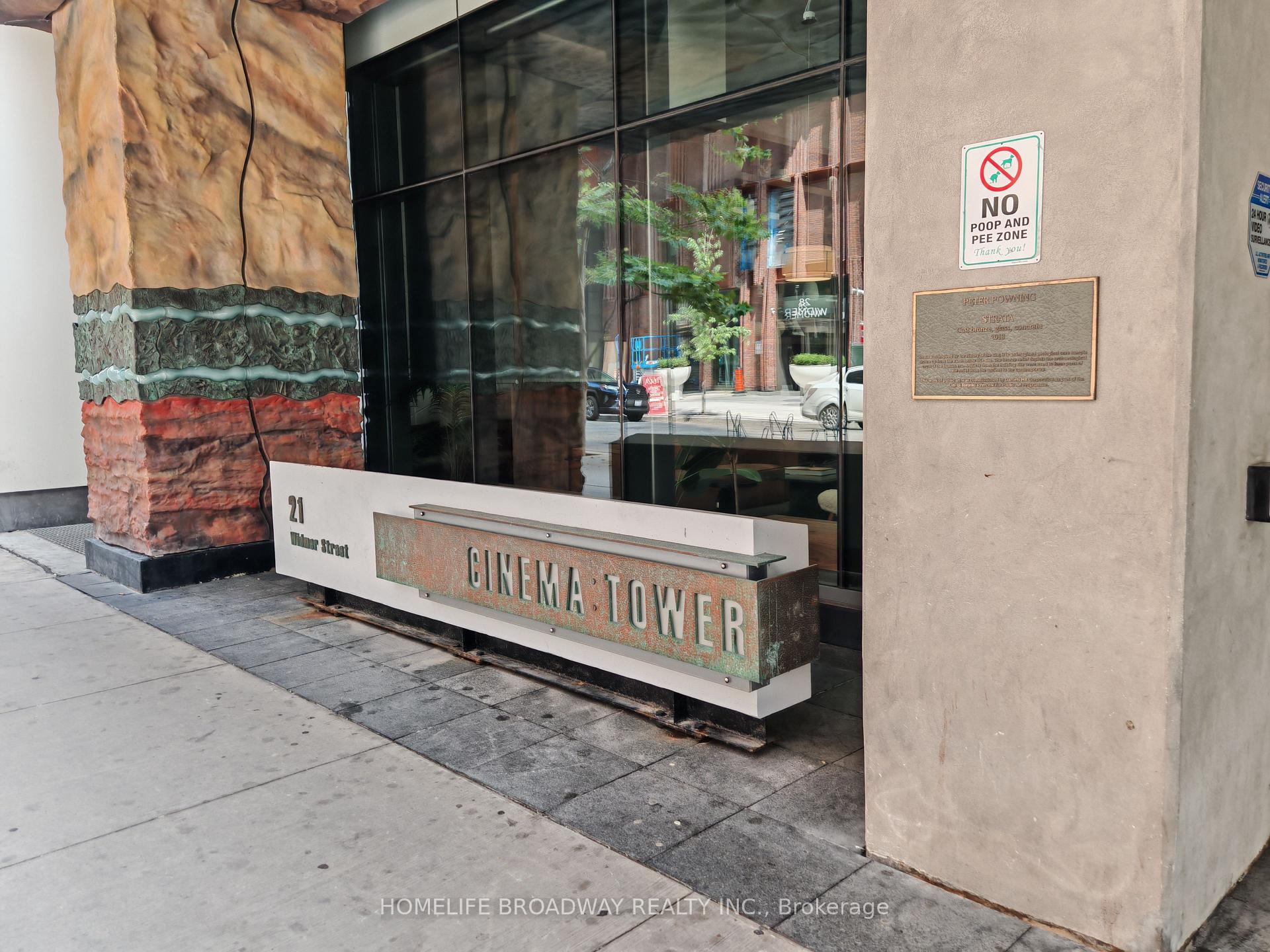 Photo 2 of Unit 3403, 21 Widmer Street, Toronto, Waterfront Communities — HOMEH