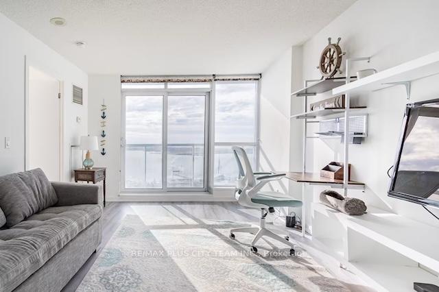 Front of Unit 1608, 208 Queens Quay W
