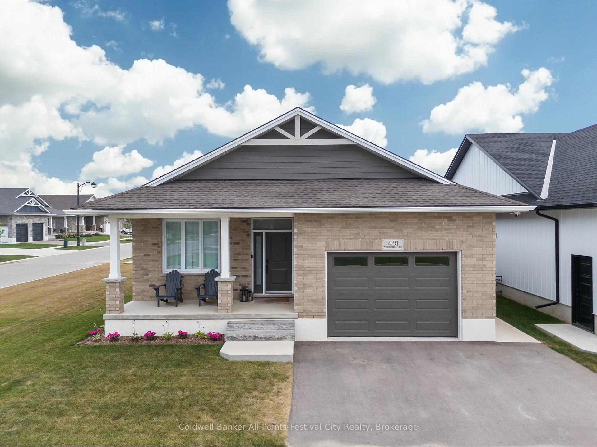 Front of 451 Woodridge Drive