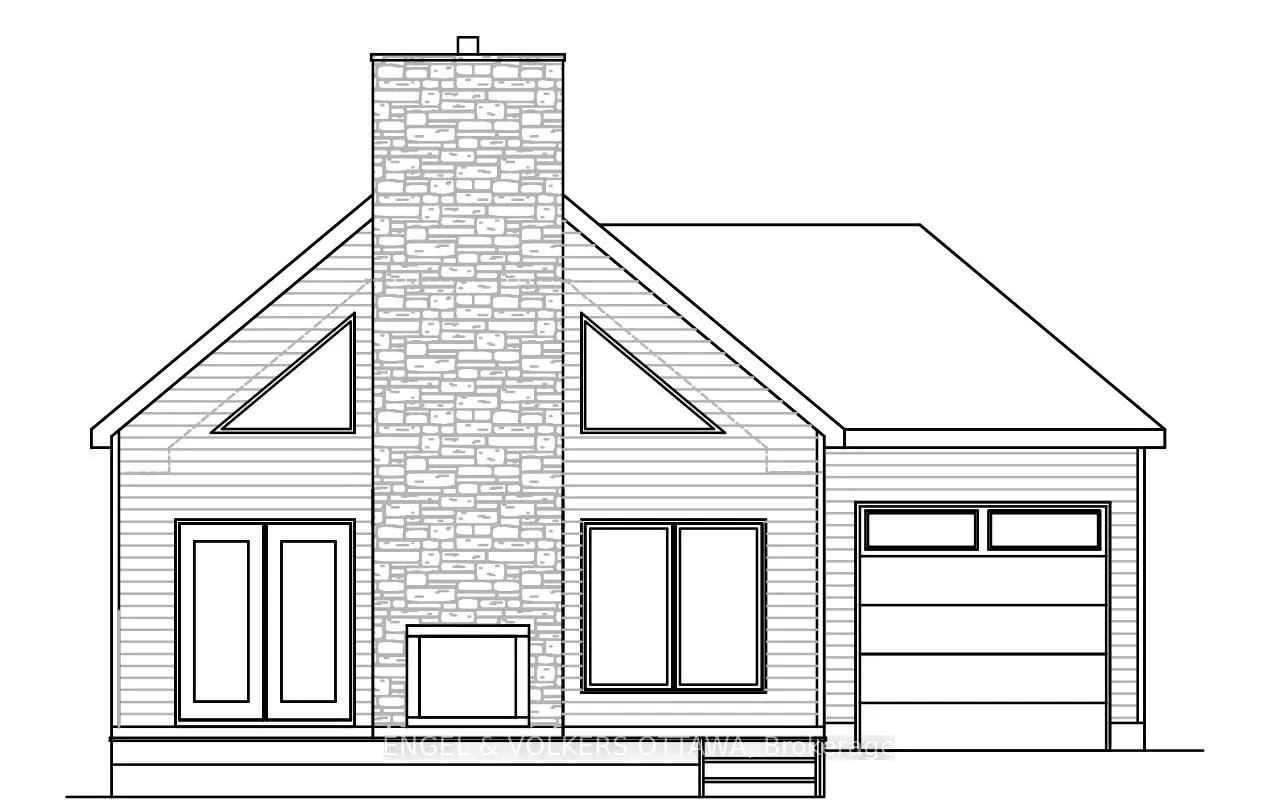 Front of 557 Bayview Drive