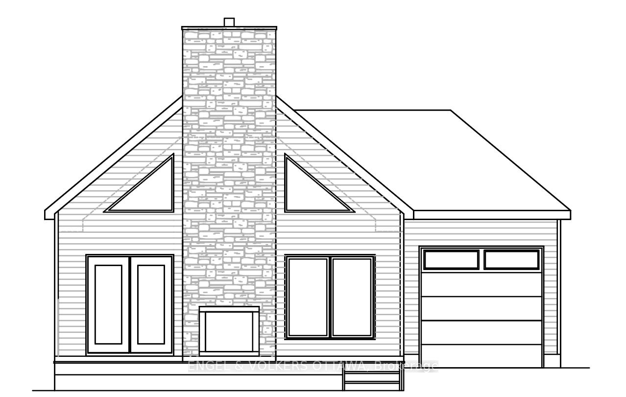 Front of 557 Bayview Drive