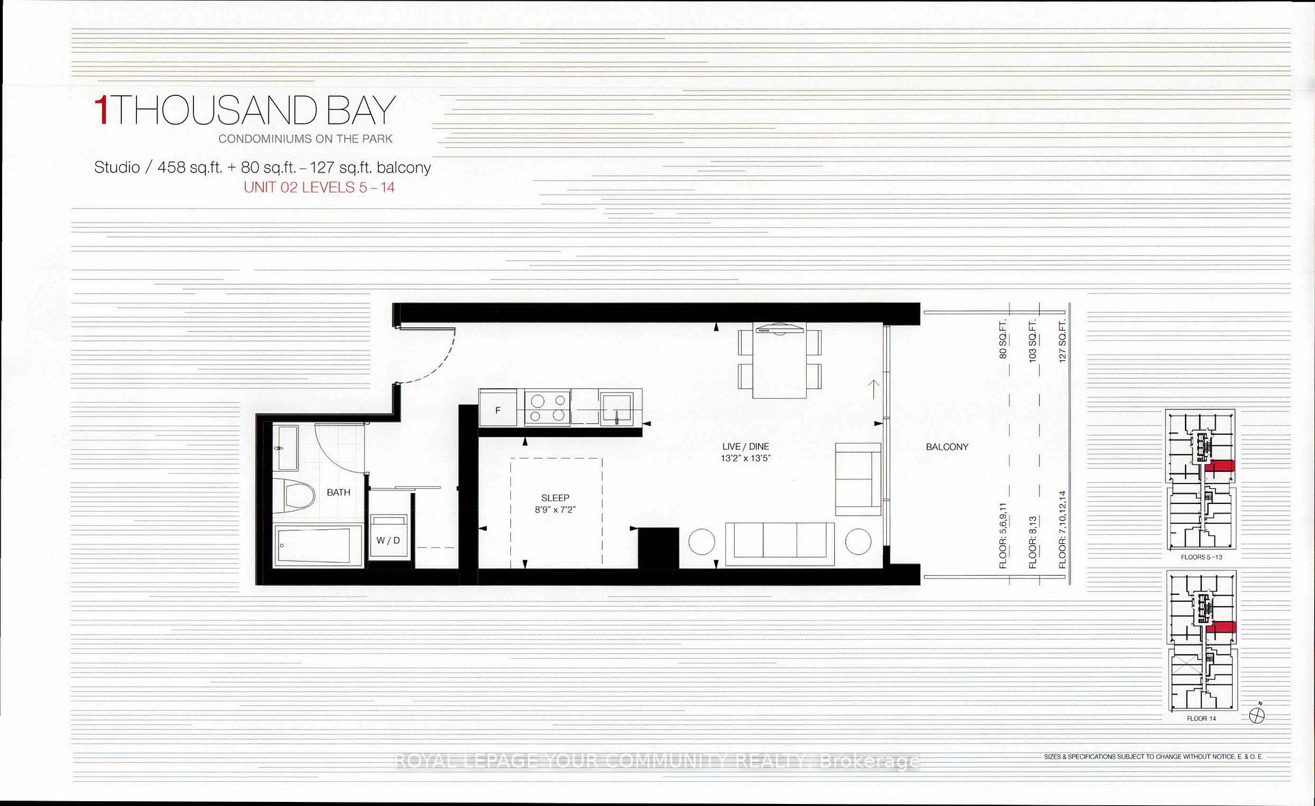 Photo 14 of Unit 902, 57 St Joseph Street, Toronto, Bay Street Corridor — HOMEH