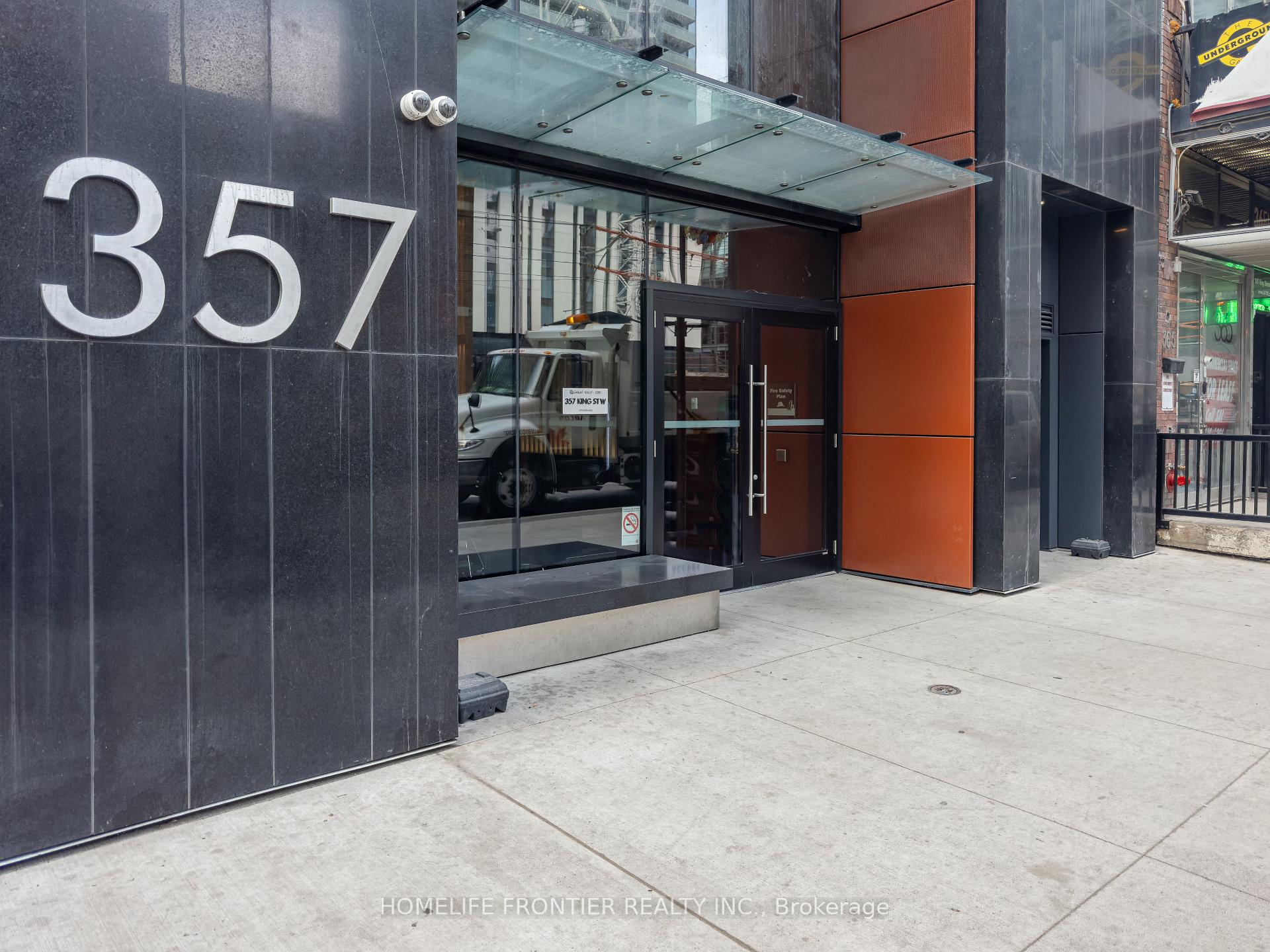 Photo 2 of Unit 1608, 357 King Street W, Toronto, Waterfront Communities — HOMEH