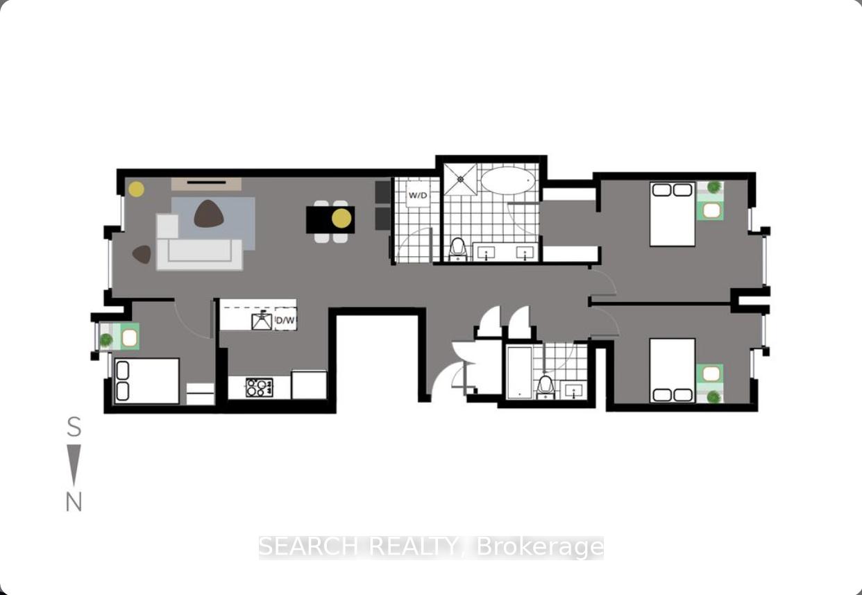 Front of Unit 1904, 717 Bay Street W