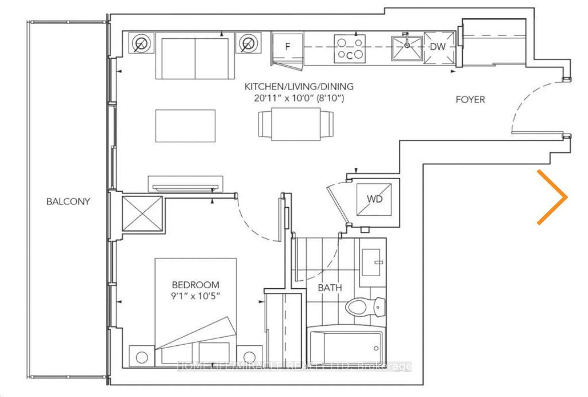 Photo 36 of Unit 1109, 195 Commerce Street, Vaughan, Vaughan Corporate Centre — HOMEH