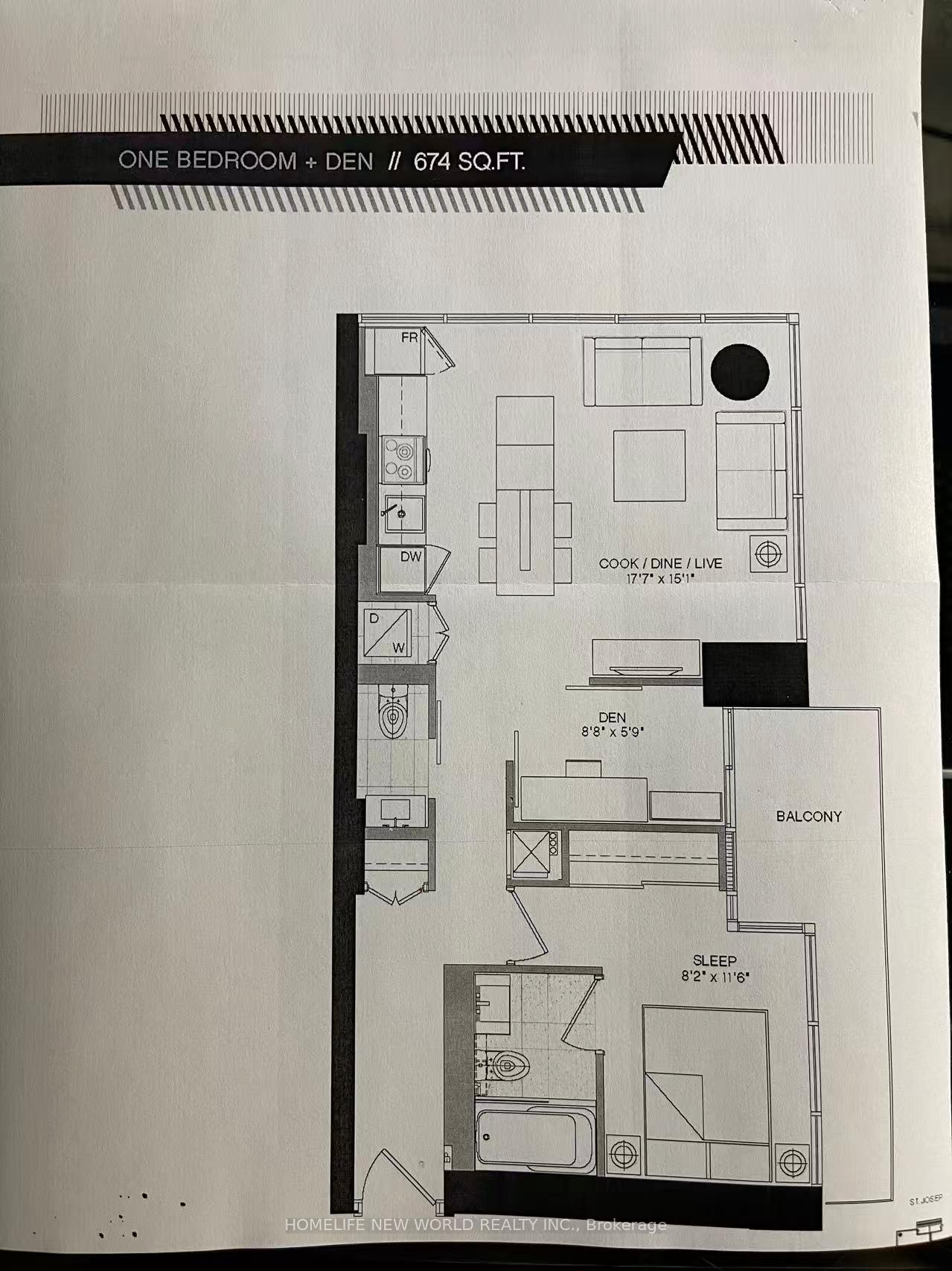 Photo 10 of Unit 1105, 5 St Joseph Street, Toronto, Bay Street Corridor — HOMEH