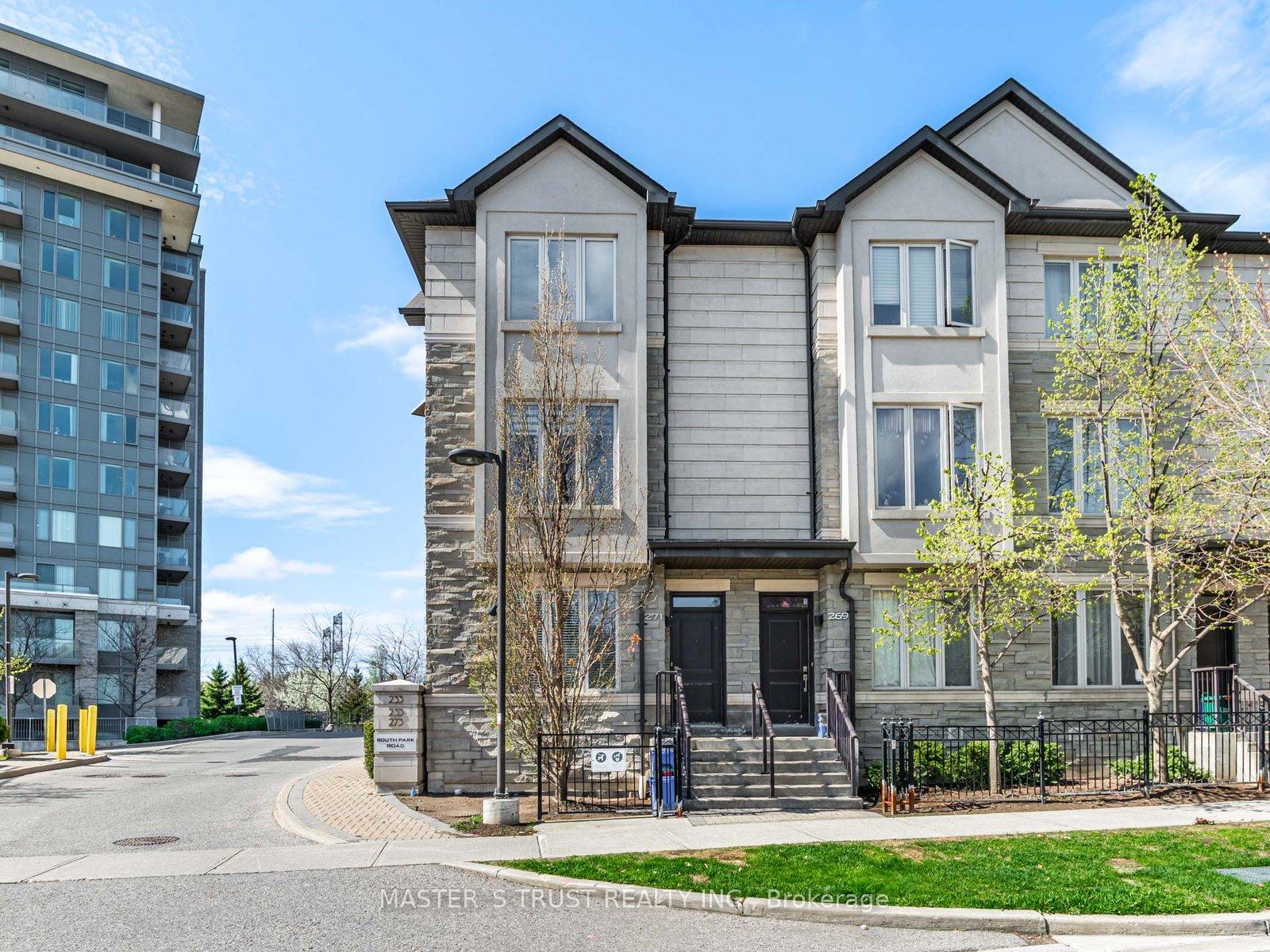 Photo 1 of Unit TH27, 271 South Park Road, Markham, Commerce Valley — HOMEH