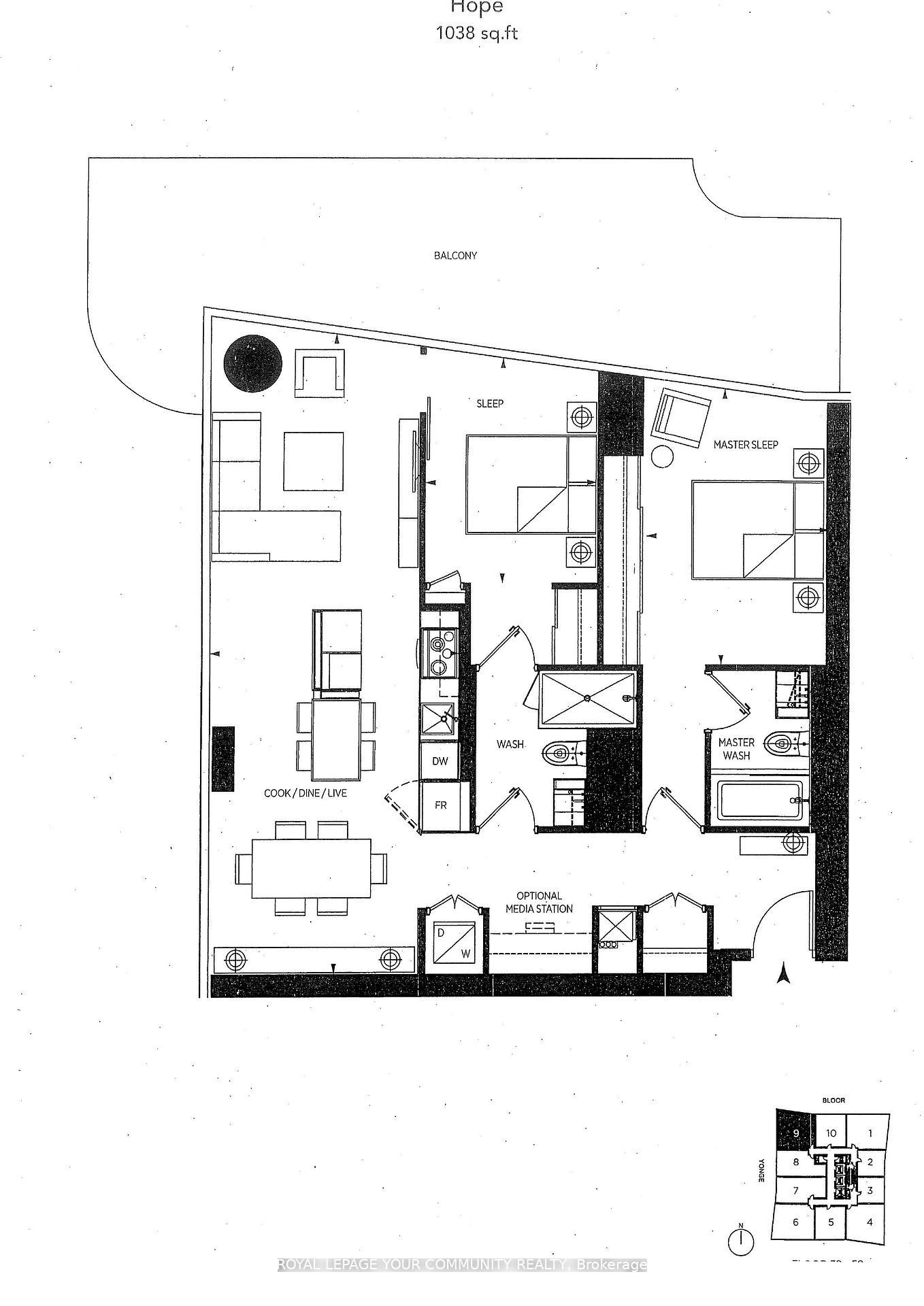 Photo 18 of Unit 5409, 1 Bloor Street E, Toronto, Church-Yonge Corridor — HOMEH