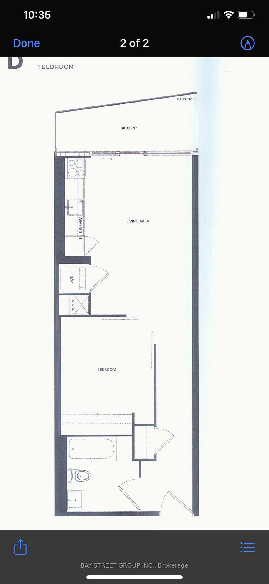 Photo 10 of Unit 807, 60 Tannery Road, Toronto, Waterfront Communities — HOMEH