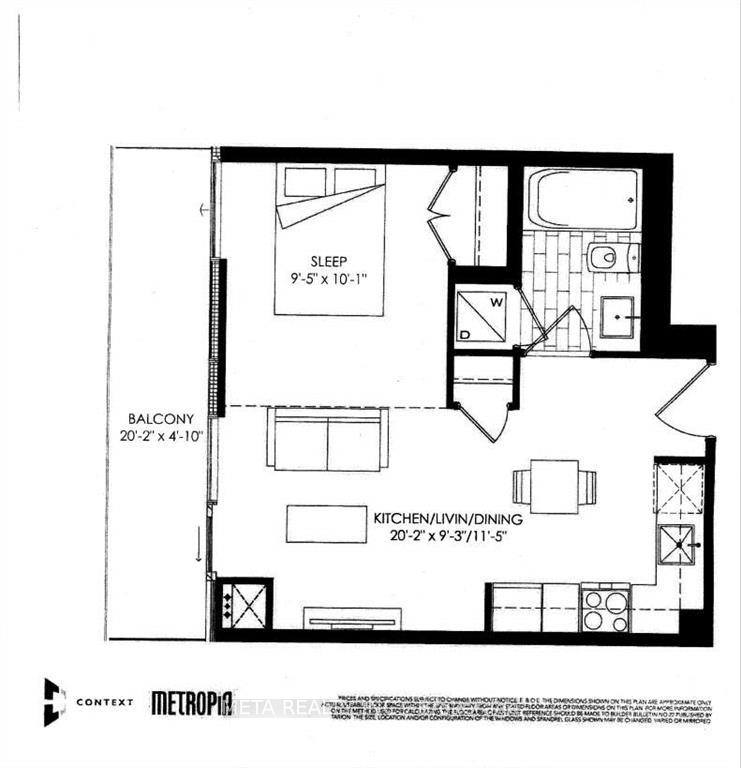 Photo 18 of Unit 1420, 120 Varna Drive, Toronto, Englemount-Lawrence — HOMEH