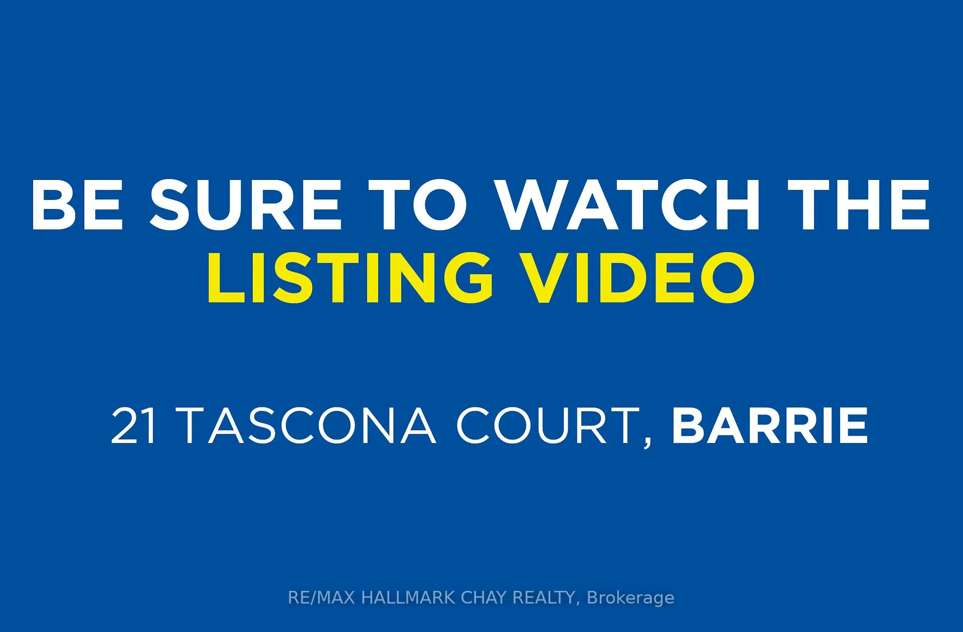 Photo 49 of 21 Tascona Court, Barrie, Little Lake — HOMEH