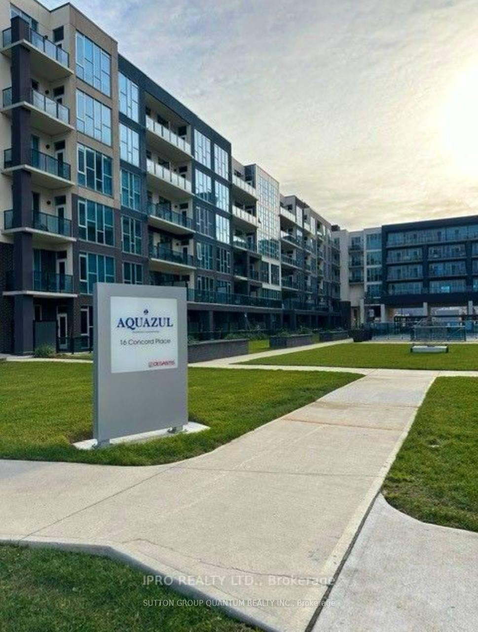 Front of Unit 909, 16 Concord Place