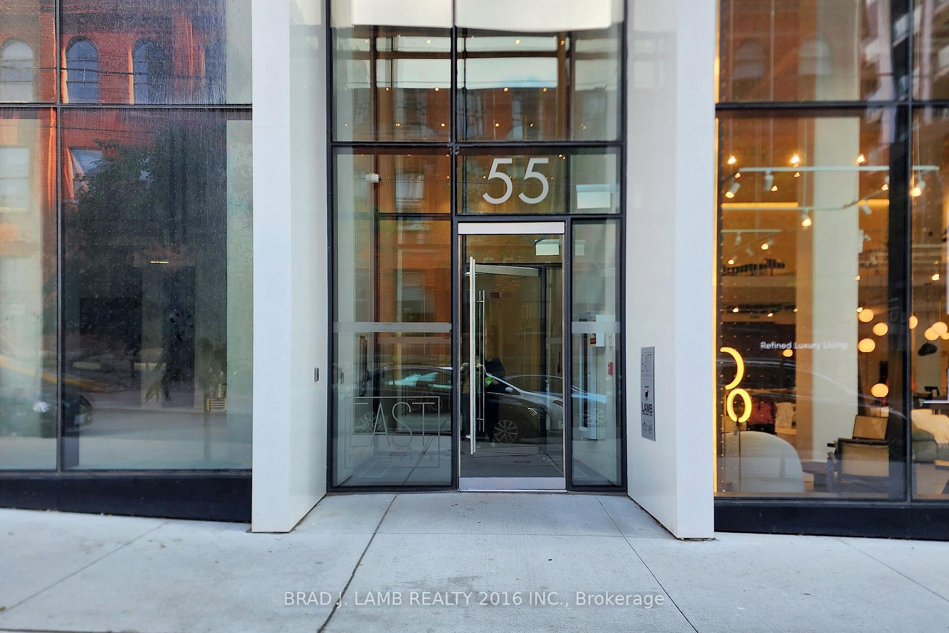 Front of Unit 318, 55 Ontario Street