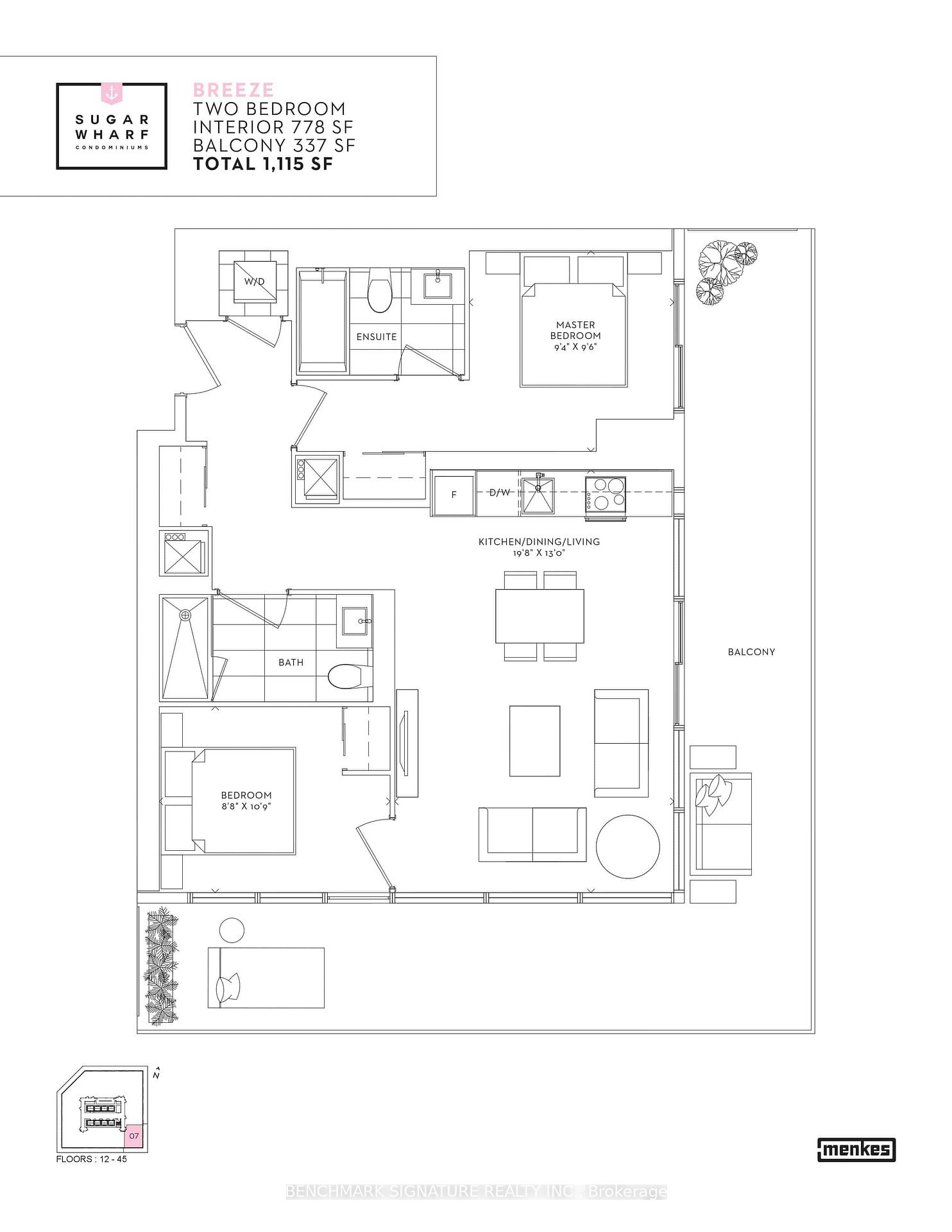 Photo 2 of Unit 1707, 138 Downes Street, Toronto, Waterfront Communities — HOMEH