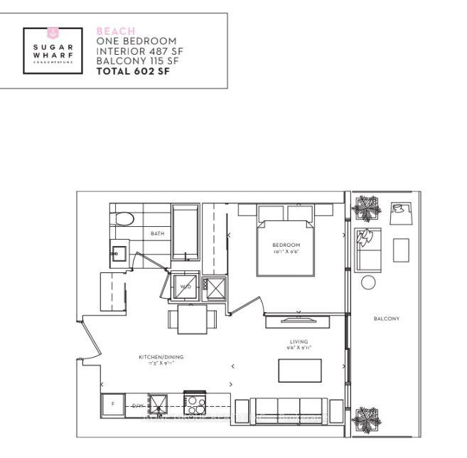 Photo 8 of Unit 4506, 138 Downes Street, Toronto, Waterfront Communities — HOMEH