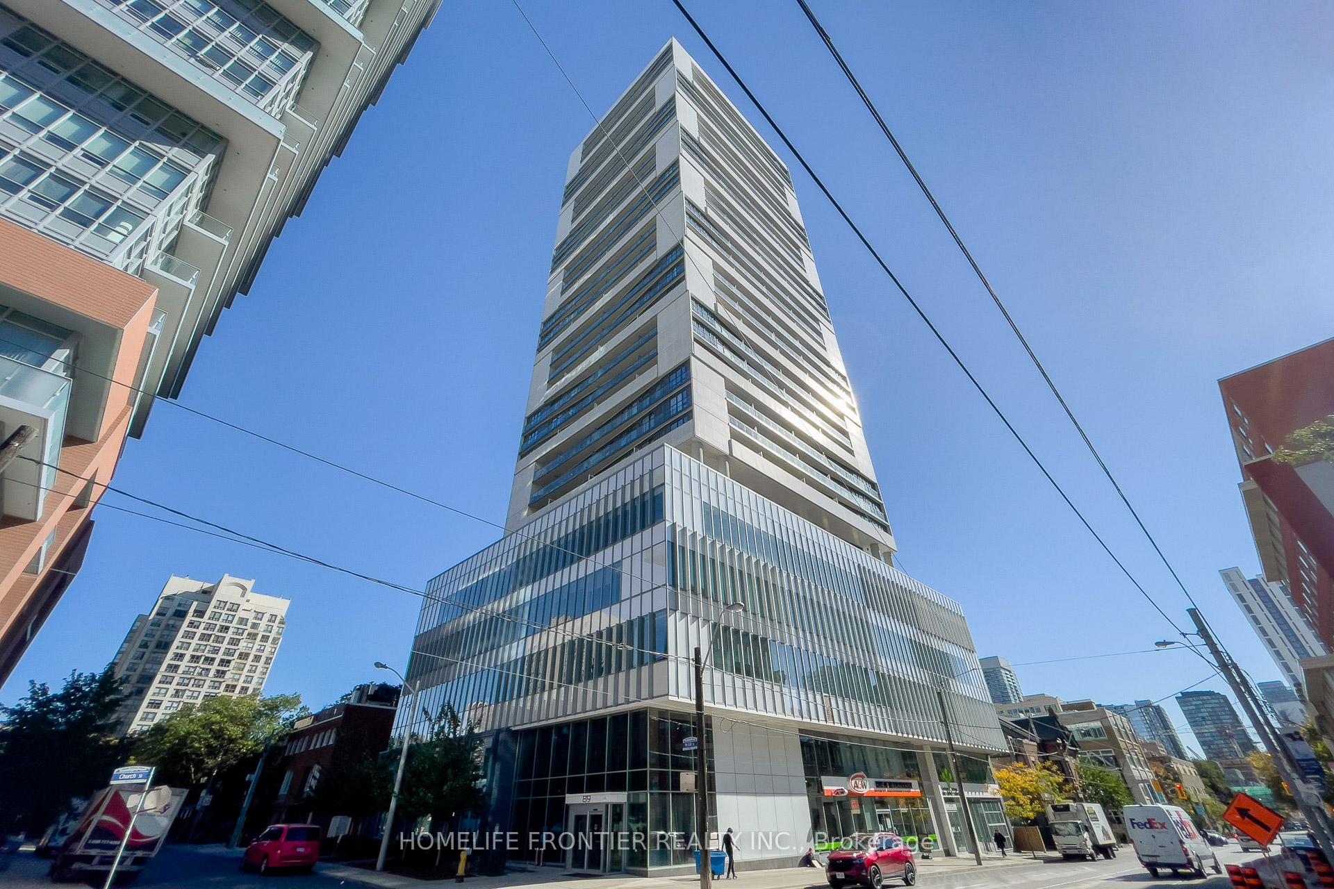Front of Unit 2301, 89 Mcgill Street