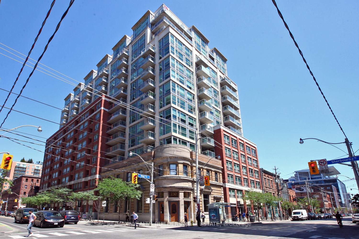 Front of Unit 1504, 230 King Street E