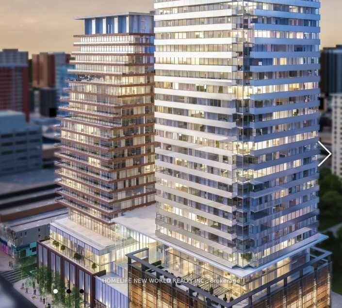 Front of Unit 3603, 501 Yonge Street