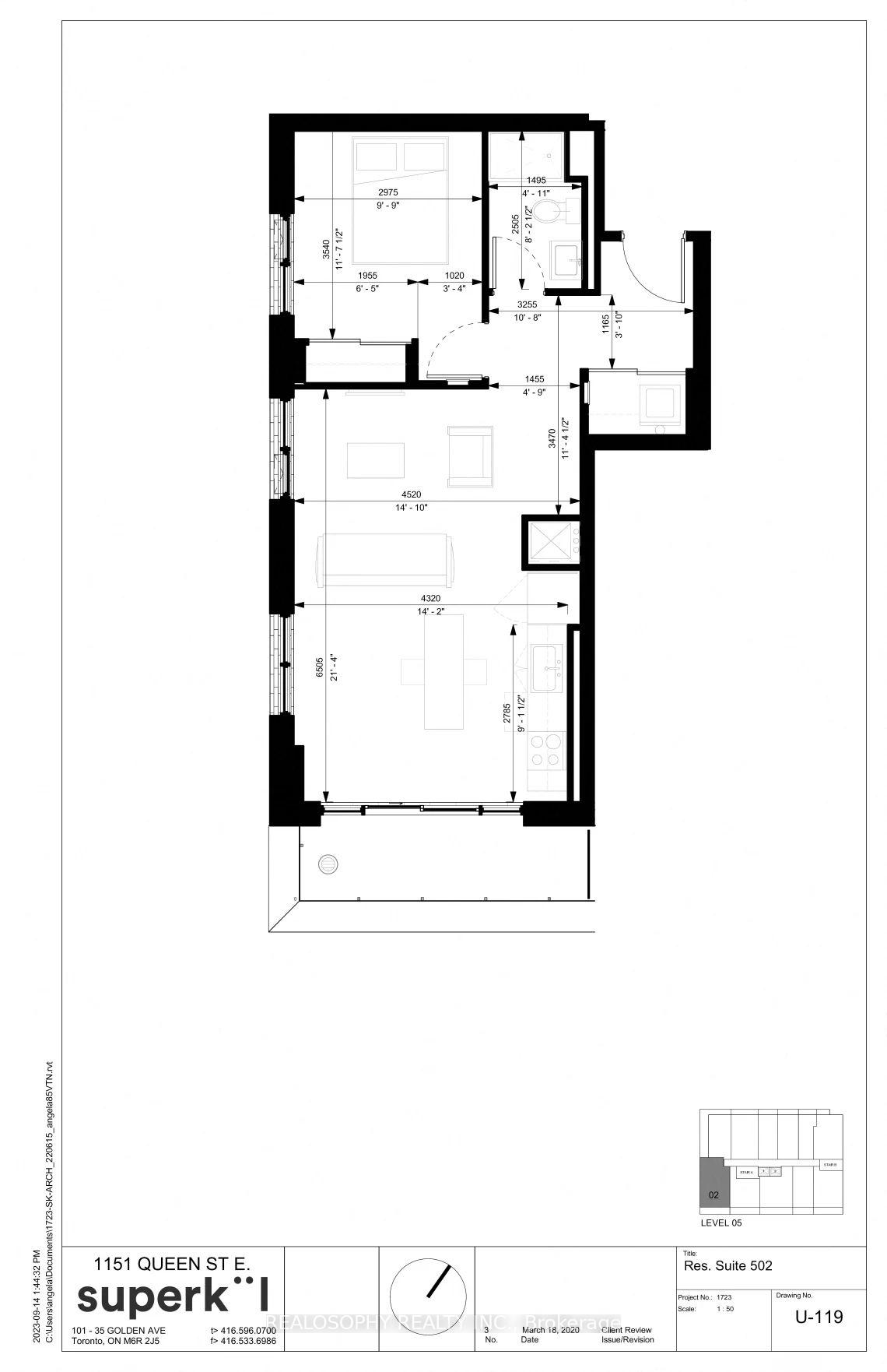 Photo 8 of Unit 502, 115 Larchmount Avenue, Toronto, South Riverdale — HOMEH