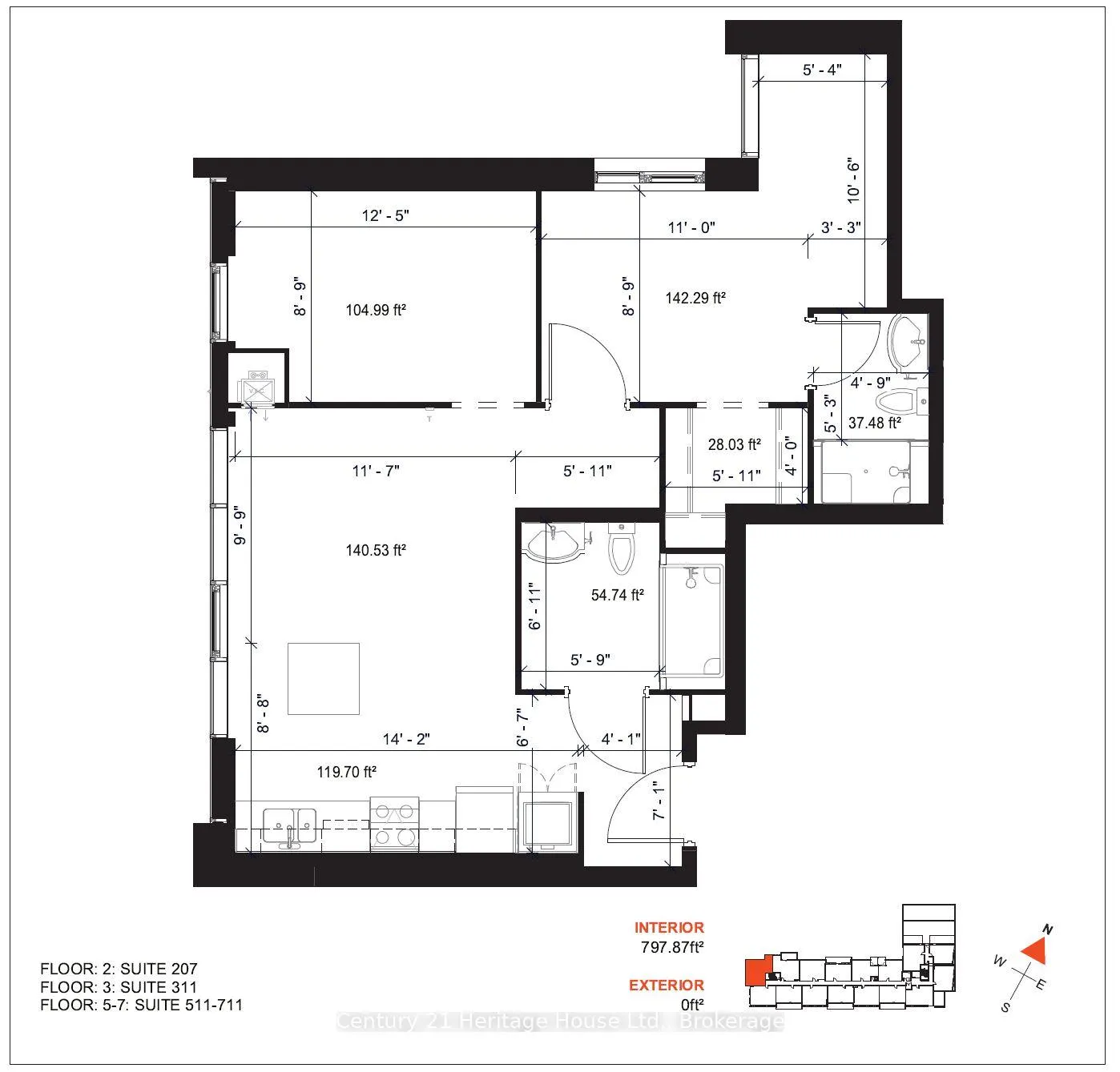 Photo 27 of Unit 711, 333 Albert Street, Waterloo — HOMEH