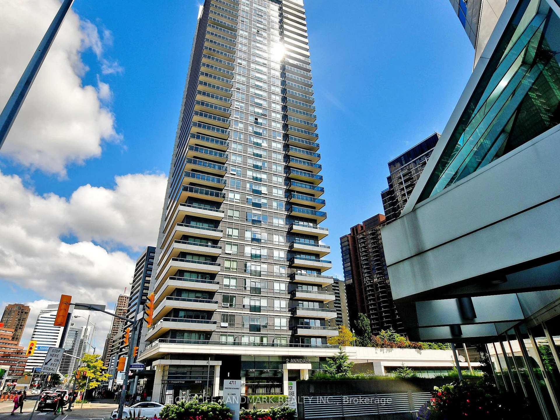 Front of Unit 2307, 2 Anndale Drive
