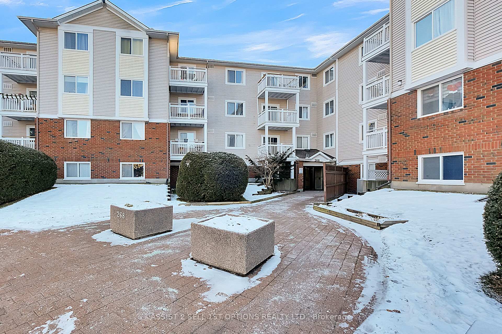 Front of Unit 311, 268 Lorry Greenberg Drive S