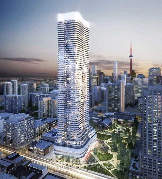 Front of Unit 1306, 11 Wellesley Street W