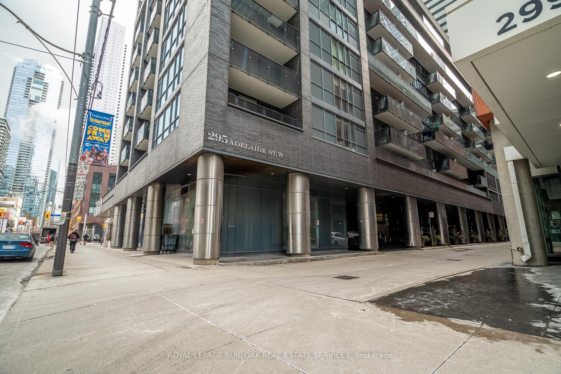 Front of Unit 1310, 295 Adelaide Street W