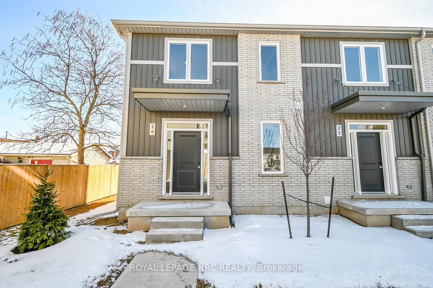 Photo 1 of Unit 26, 121A Moffatt Street, St. Catharines, Oakdale — HOMEH