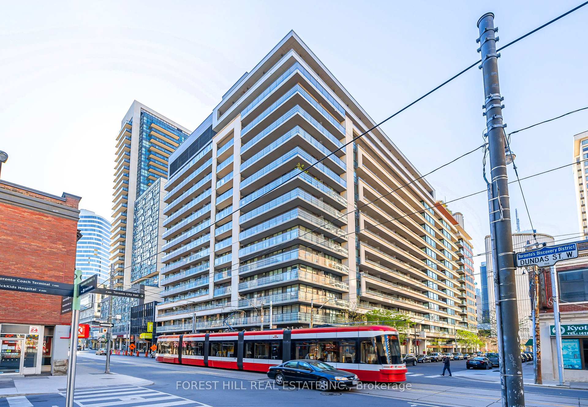 Front of Unit 1901, 111 Elizabeth Street