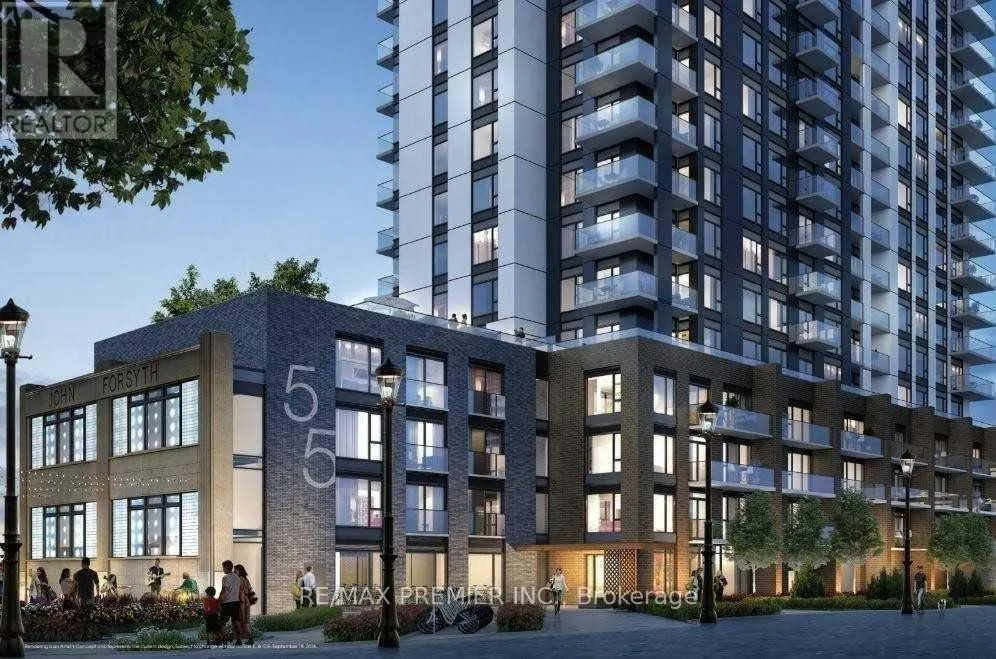 Front of Unit 1709, 55 Duke Street W