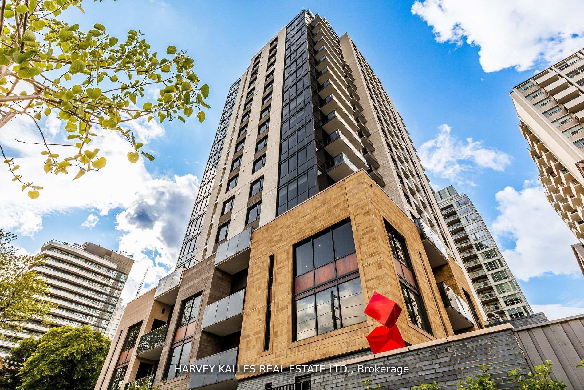 Front of Unit 402, 71 Redpath Avenue