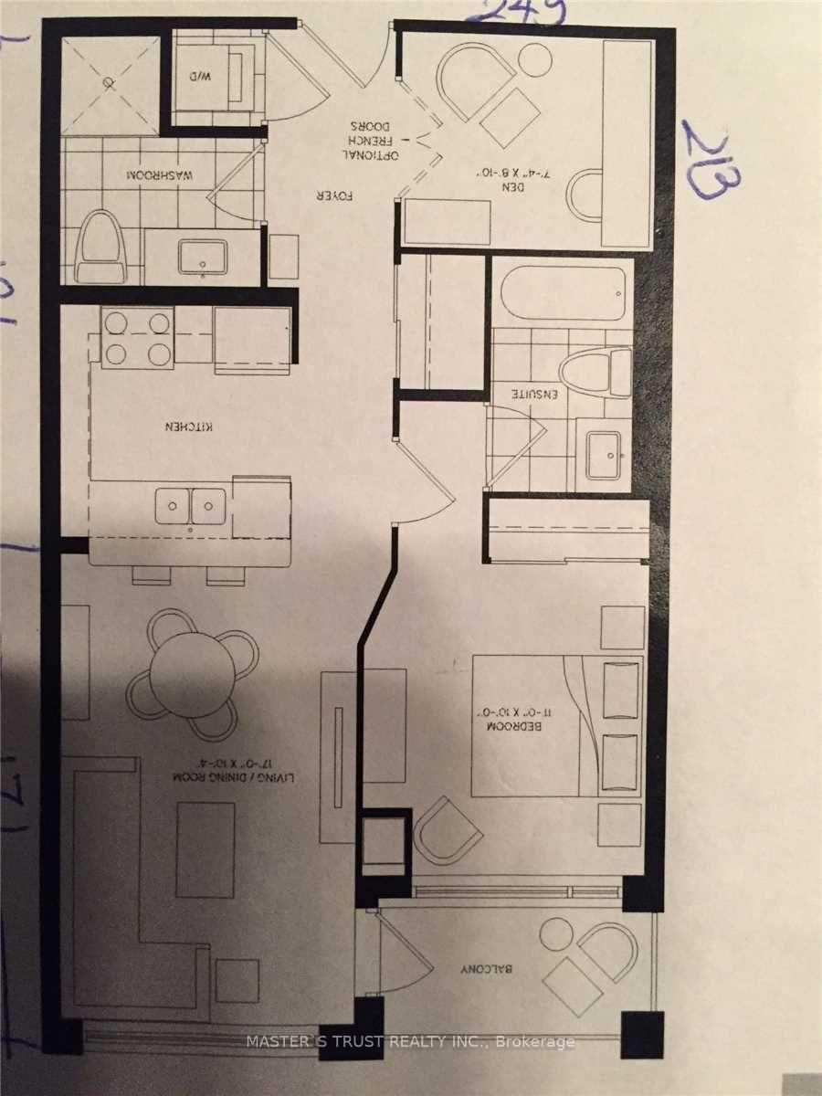 Front of Unit 513, 8110 Birchmount Road