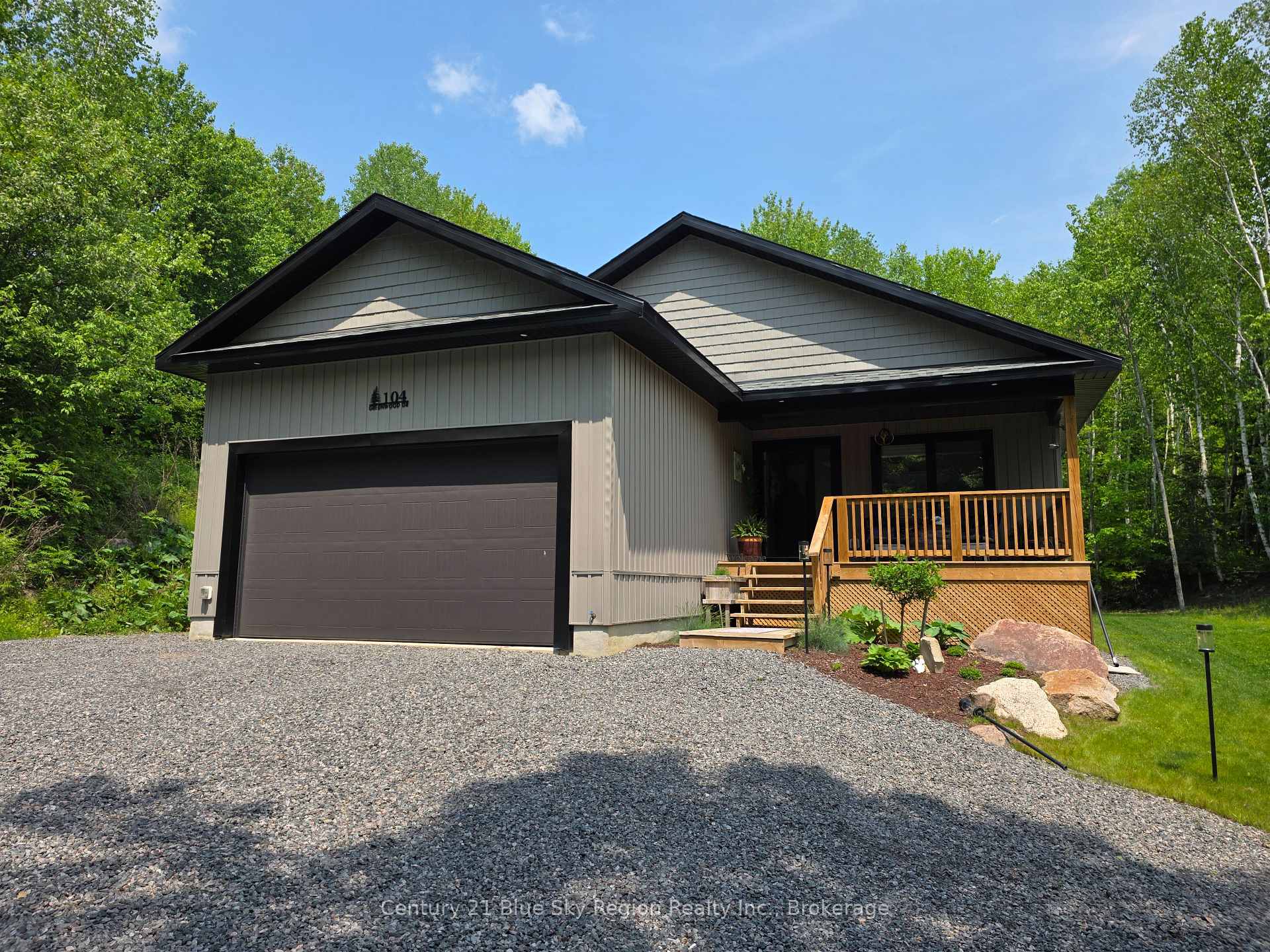 Front of 104 Greenwood Drive