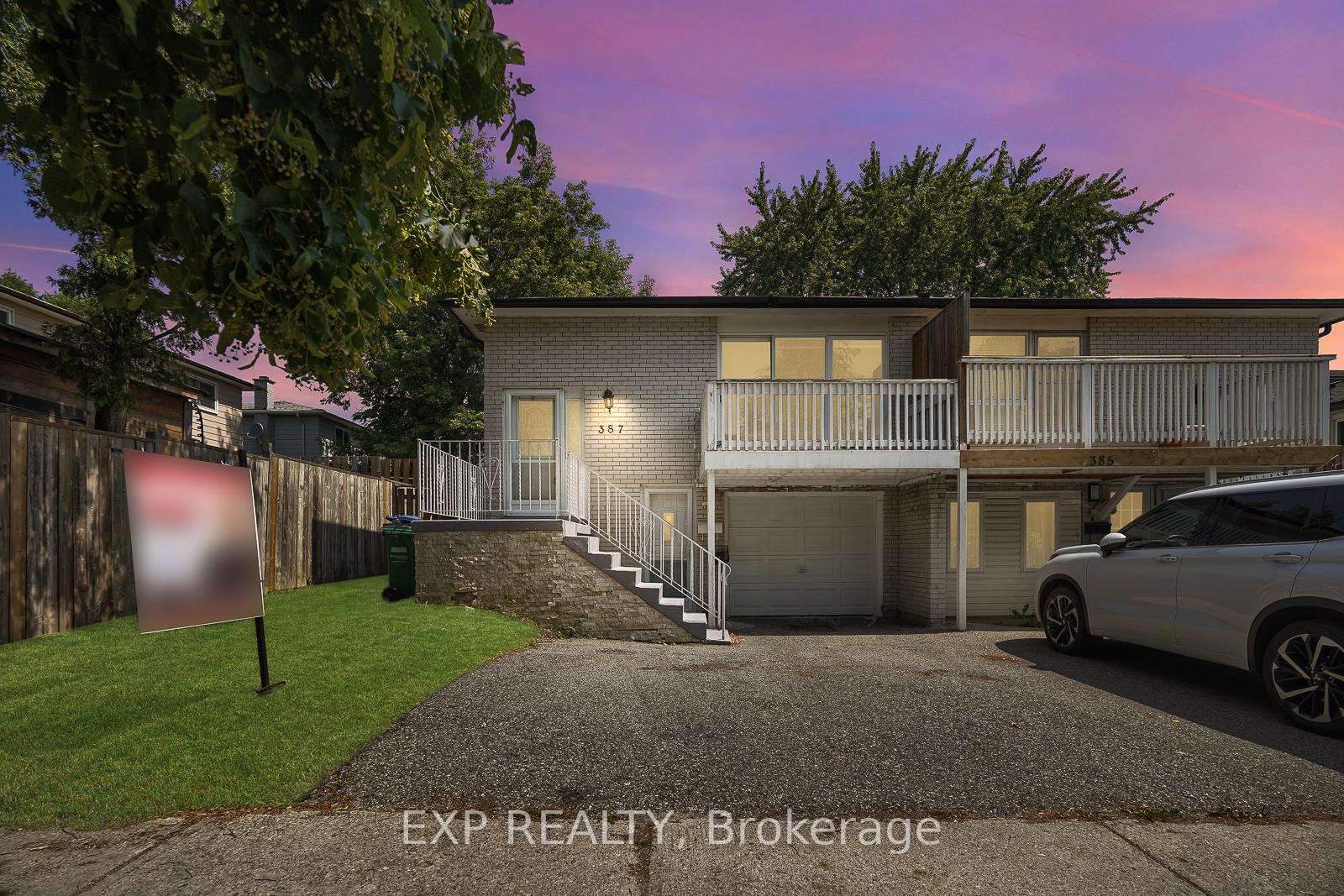 Front of 387 Archdekin Drive