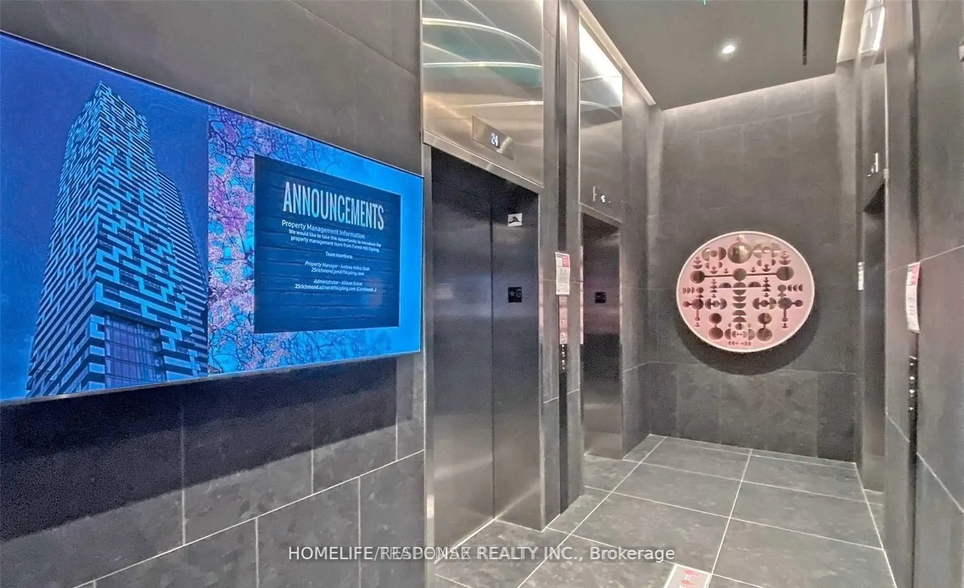 Photo 3 of Unit 2706, 25 Richmond Street E, Toronto, Church-Yonge Corridor — HOMEH
