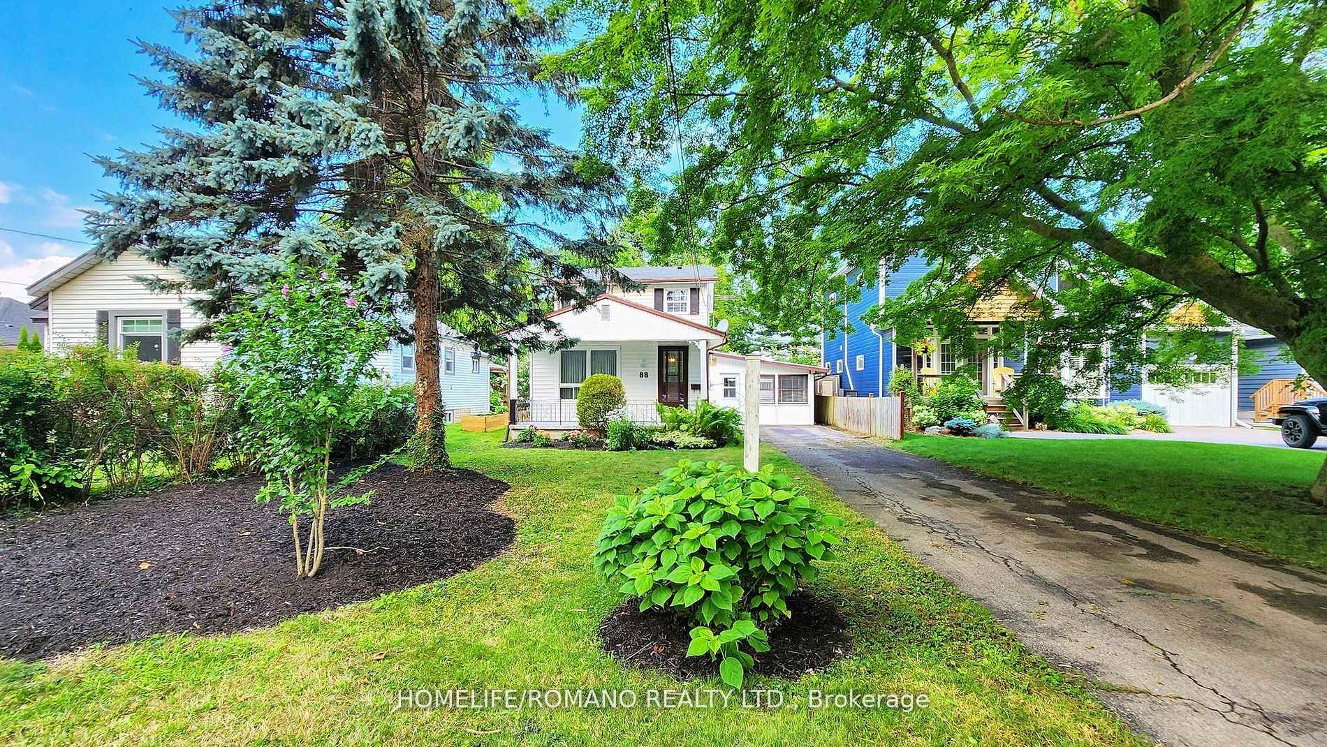 Front of 88 Bayview Drive