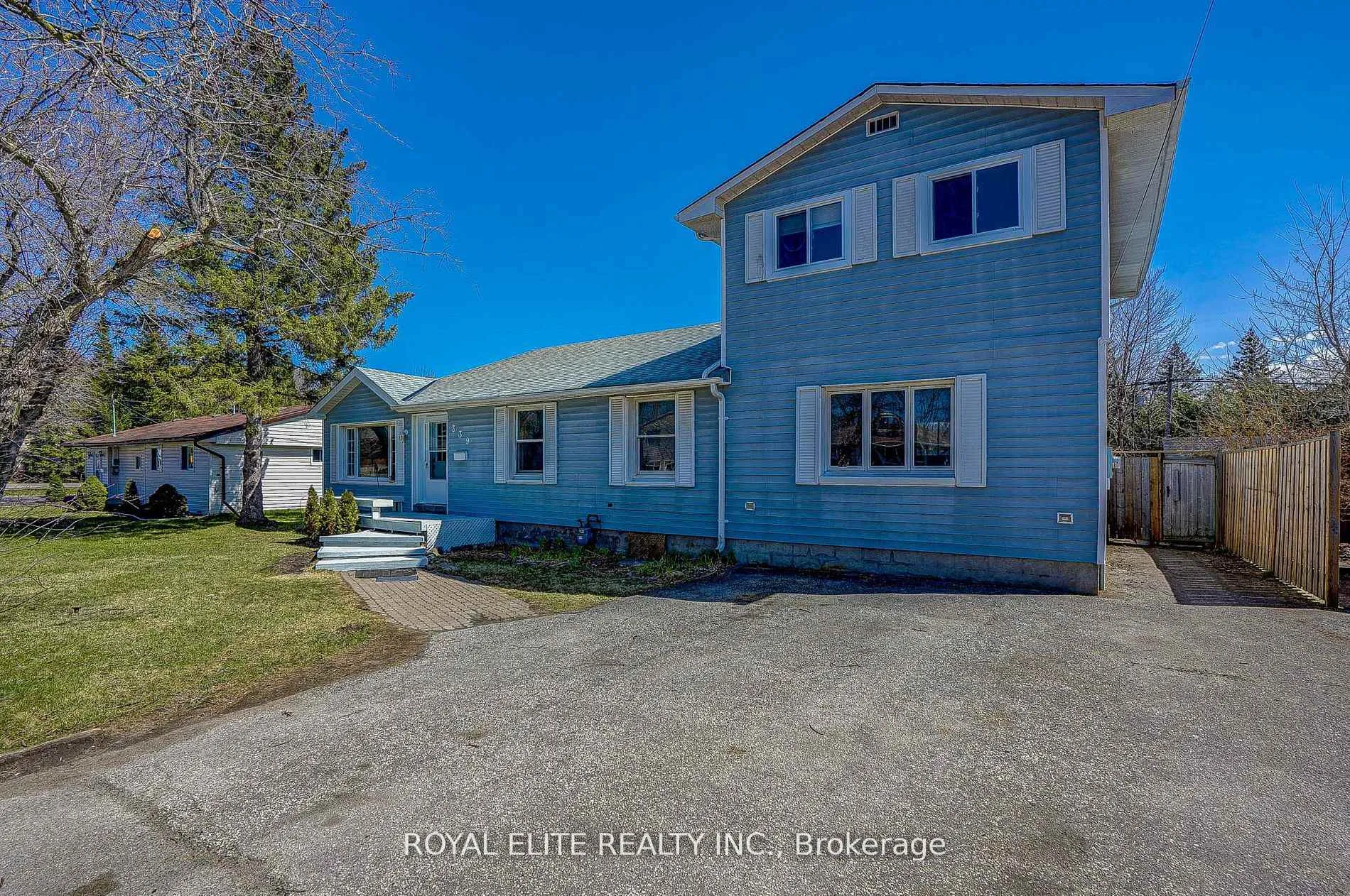 Front of 339 Winnifred Drive