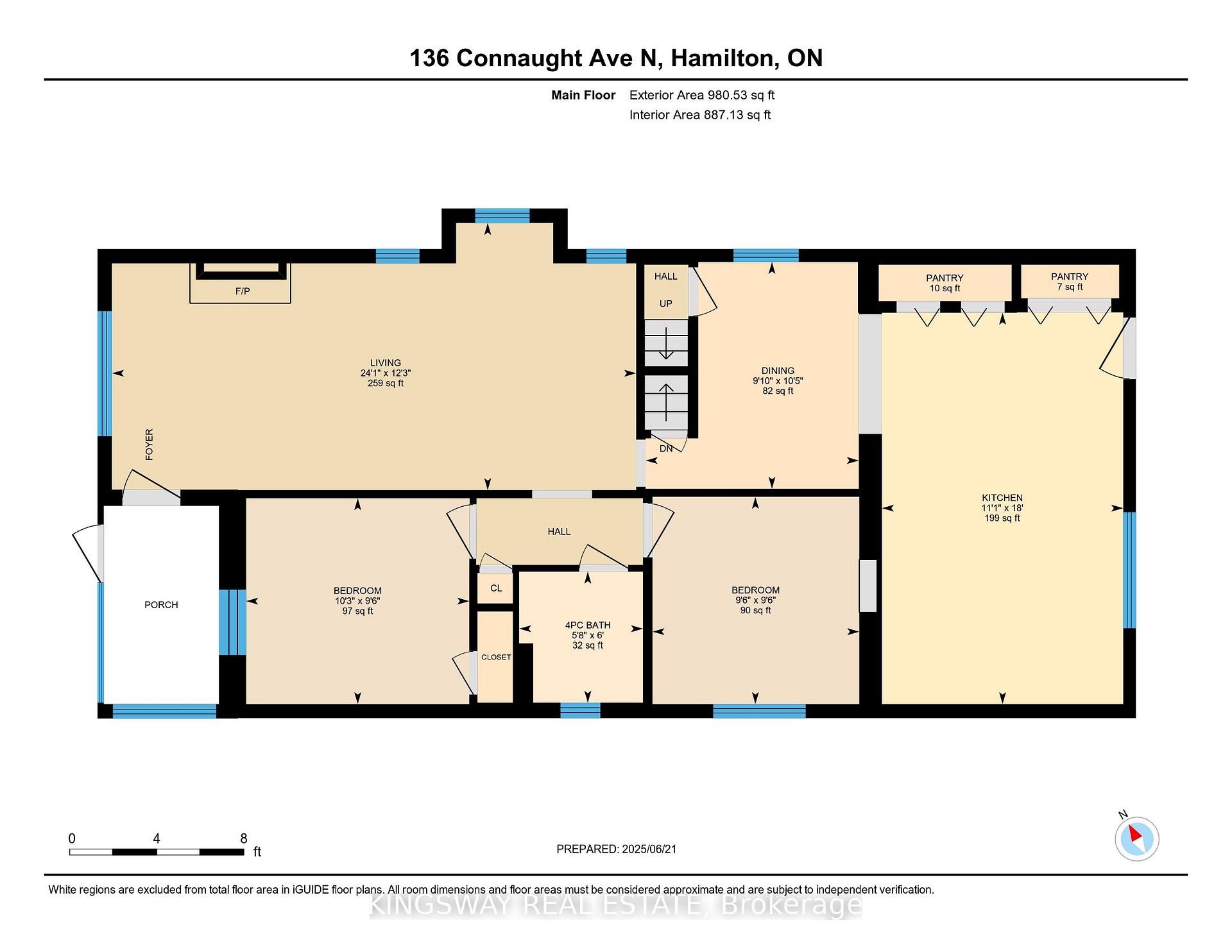 Photo 30 of 136 Connaught Avenue N, Hamilton, Stripley — HOMEH