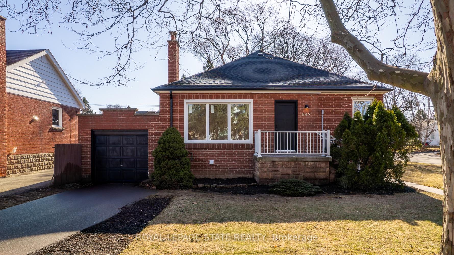 Front of 869 Garth Street