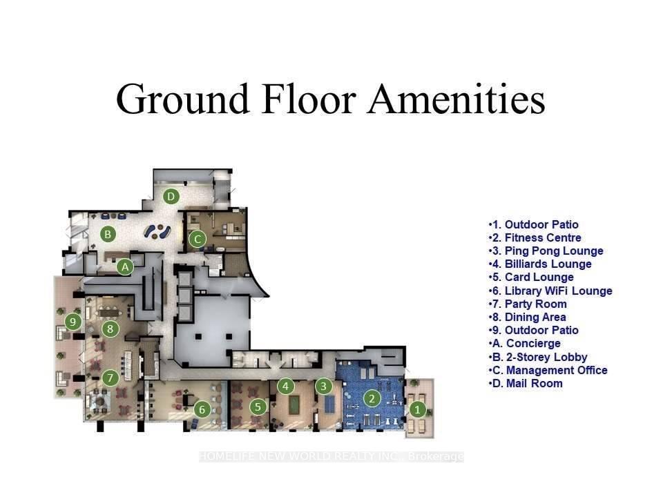 Photo 15 of Unit 2906, 15 Water Walk Drive, Markham, Unionville — HOMEH