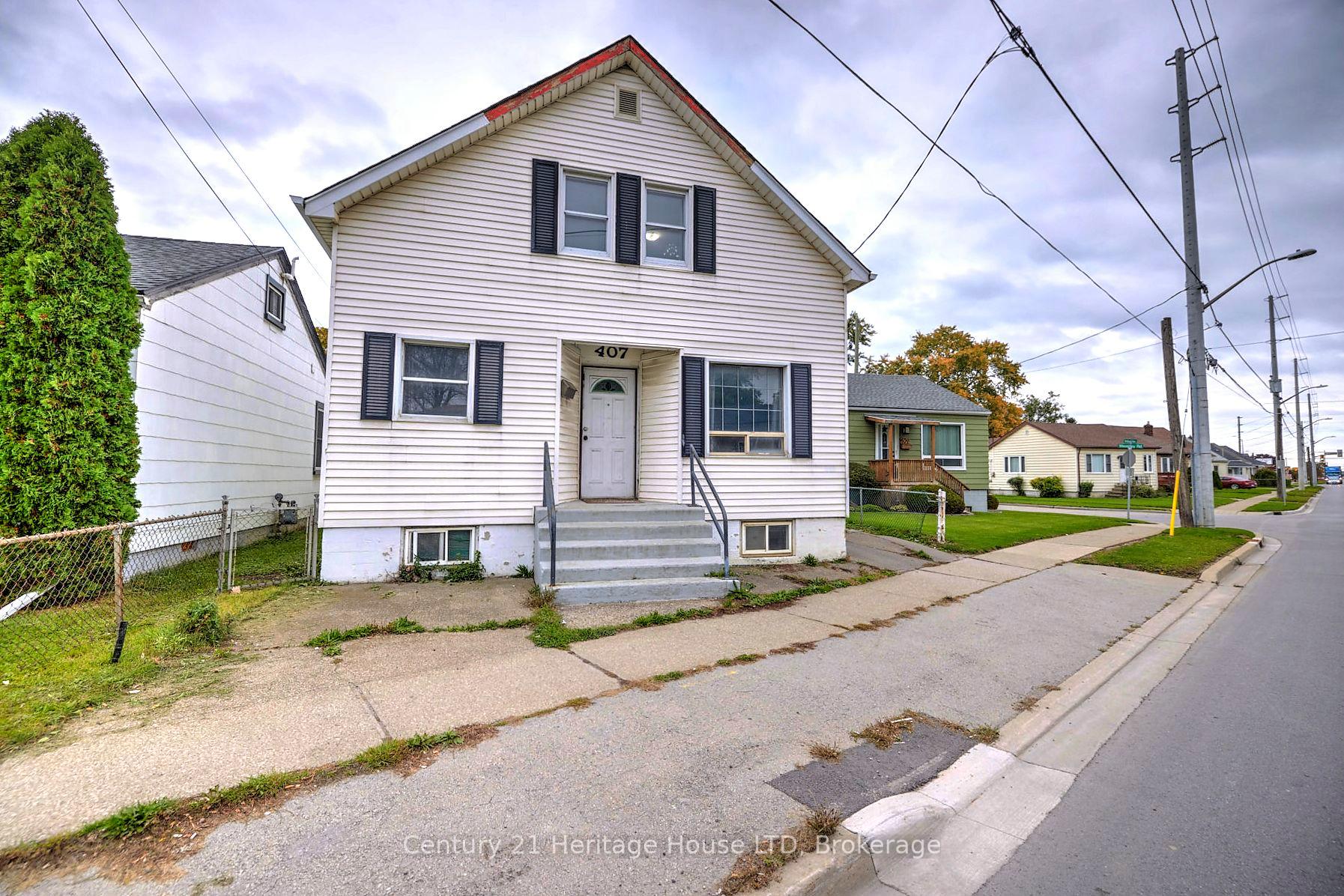 Front of 407 Welland Avenue